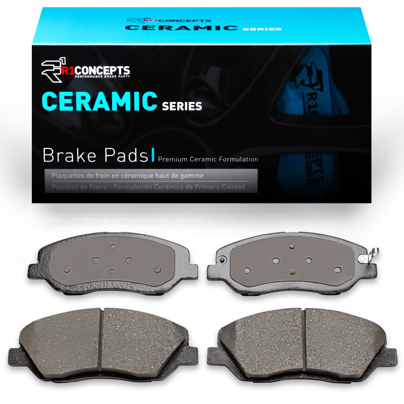 Hyundai Santa Fe Brake Pads - Front - R1 Concepts - R1 Ceramic - `06-`19